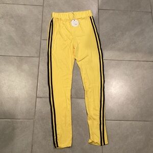 NWT True Rock Yellow Leggings